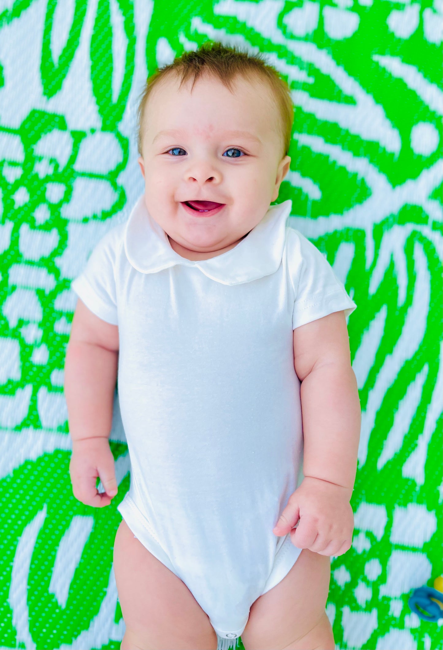 Peter Pan cotton onesie